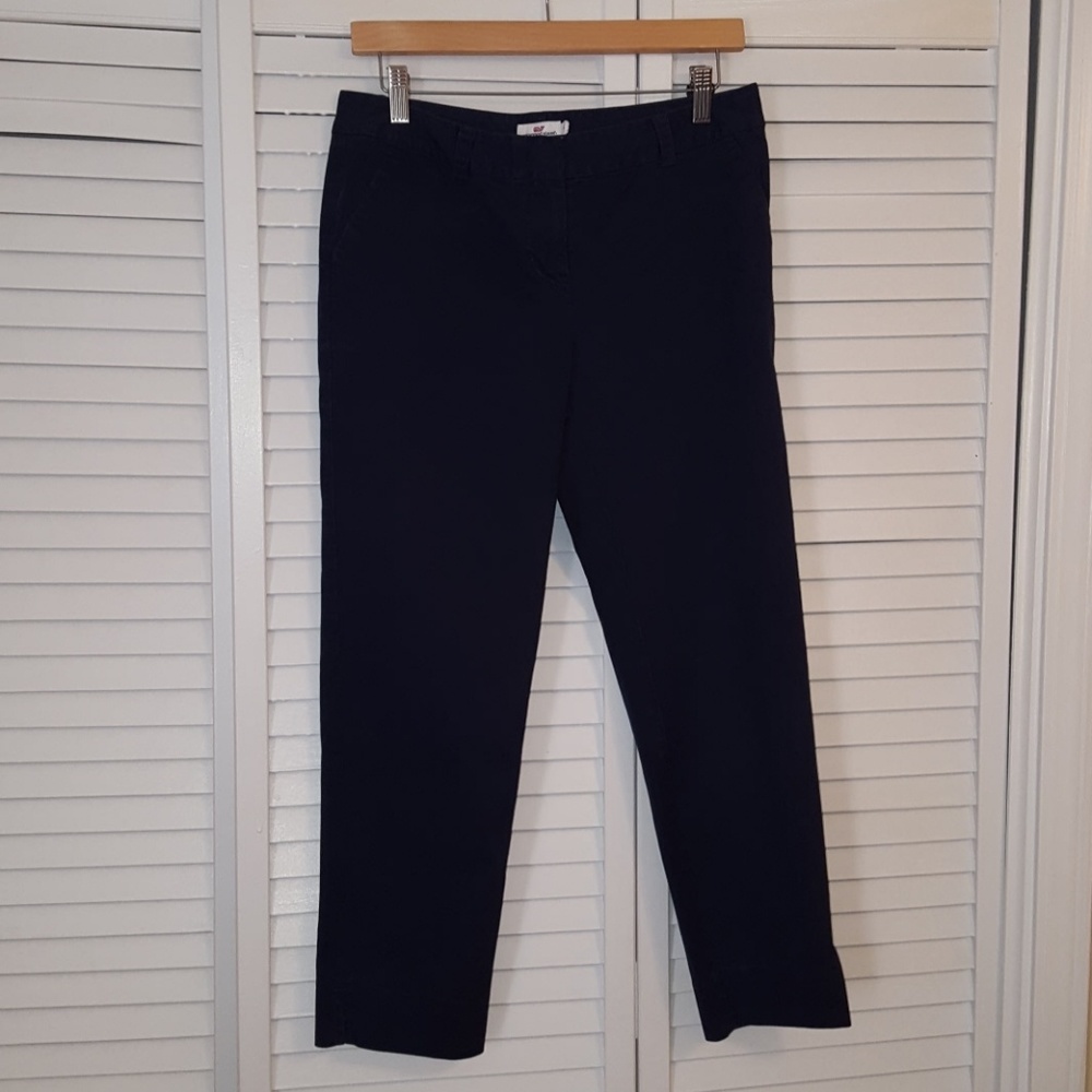 Vineyard Vines Navy Capri Pants
